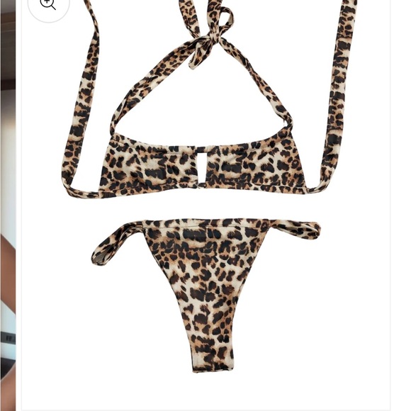 Strawberry Milk Mob Leopard Print Bikini - Picture 7 of 7
